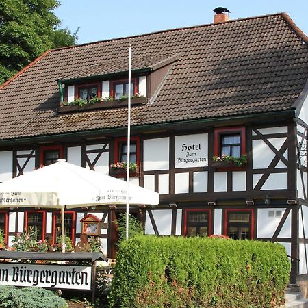 Hotel Zum Burgergarten Stolberg i. Harz Exterior foto